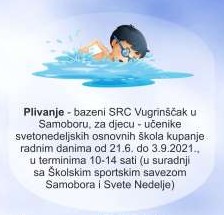 sportsko ljeto u svn 2021 plivanje